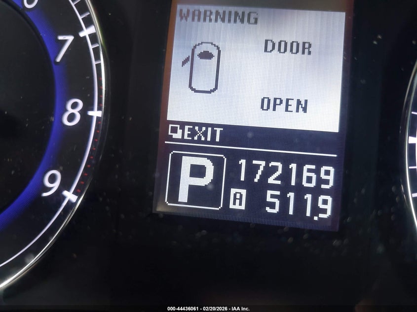 2012 Infiniti Ex35 Journey VIN: JN1AJ0HR9CM450377 Lot: 44436061