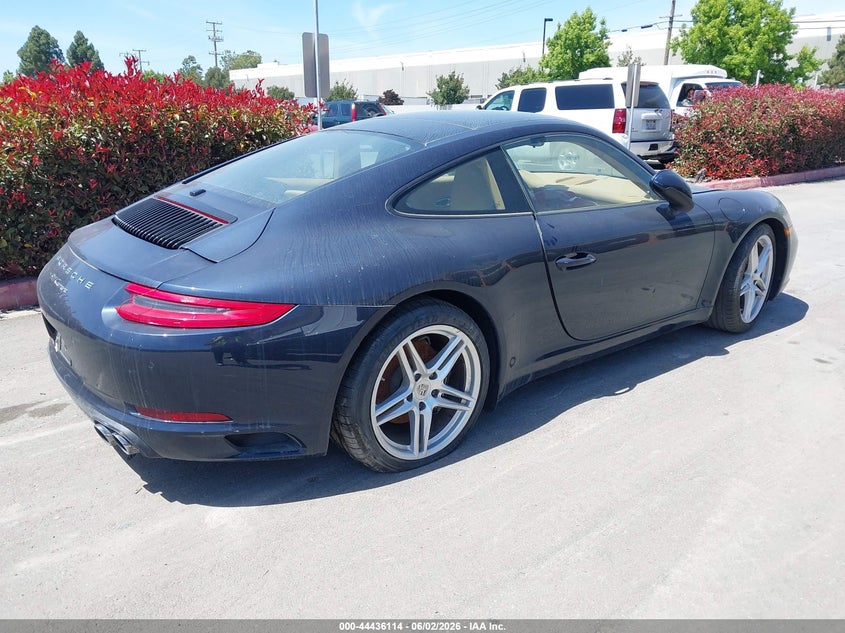 Vin: wp0aa2a97hs107394, lot: 44932754, porsche 911 carrera 20174