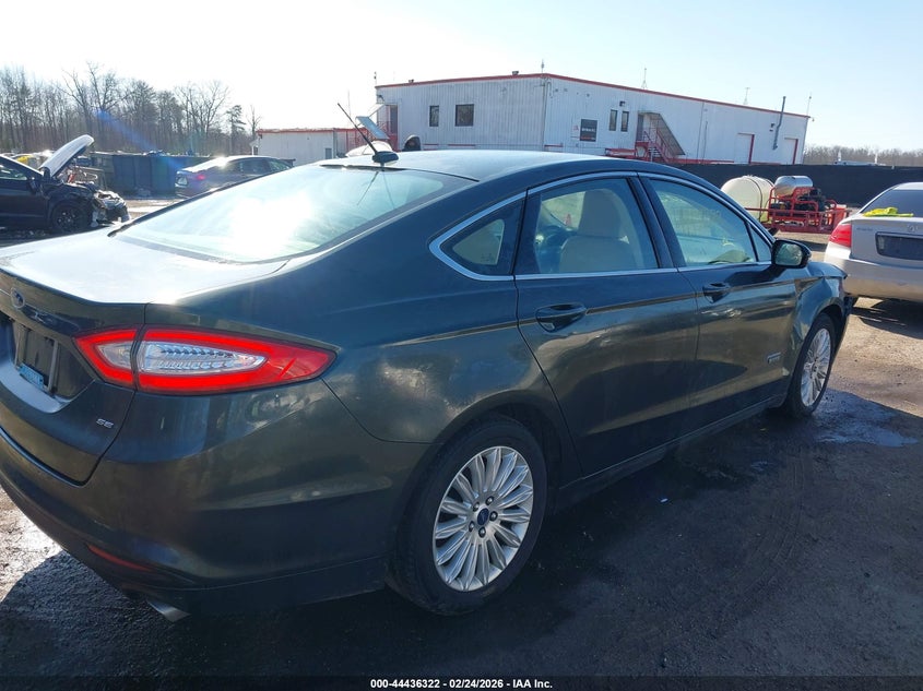 2015 Ford Fusion Energi Se Luxury