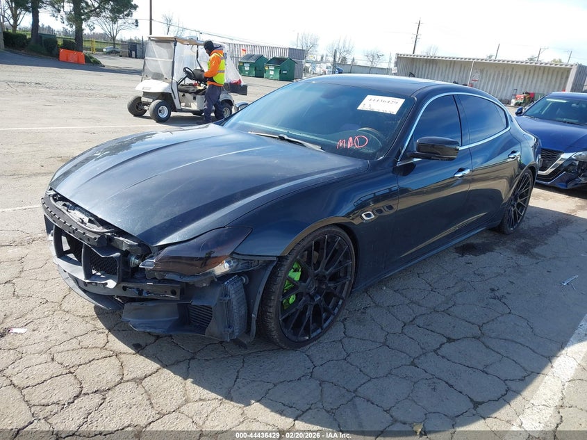 Vin: zam56rra1e1099154, lot: 44933070, maserati quattroporte s q4 20142