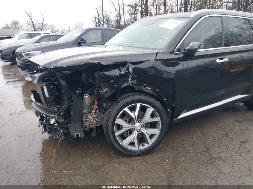 2021 Hyundai Palisade Sel VIN: KM8R44HE7MU319361 Lot: 44436454