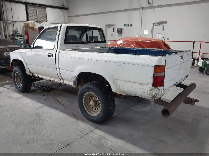 1989 Toyota Pickup 1/2 Ton Sht Wheelbase Dlx