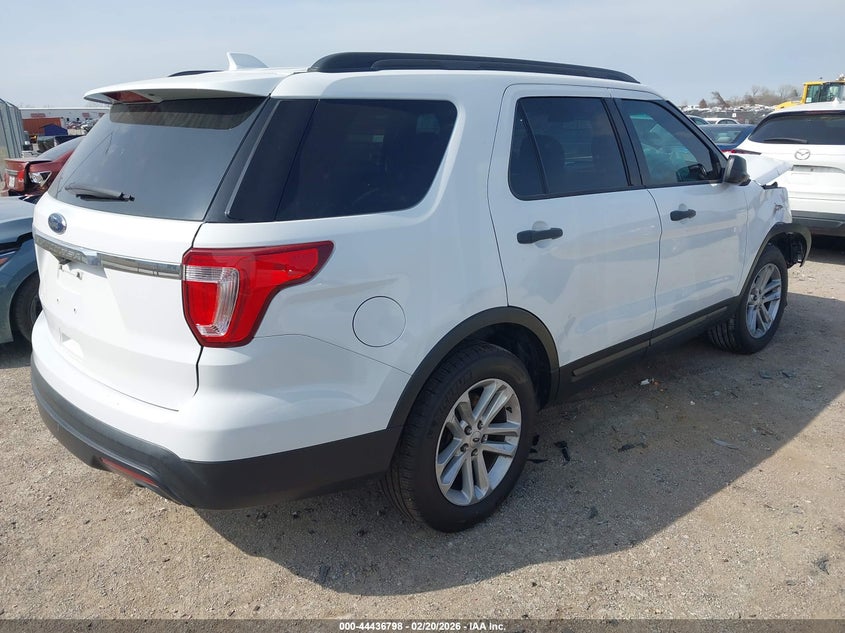 Vin: 1fm5k7b80hge42657, lot: 44933437, ford explorer 20174