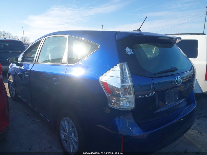 2012 Toyota Prius V Three