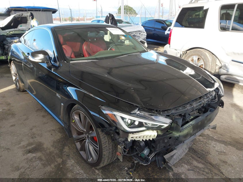 2018 Infiniti Q60 3.0T Red Sport 400