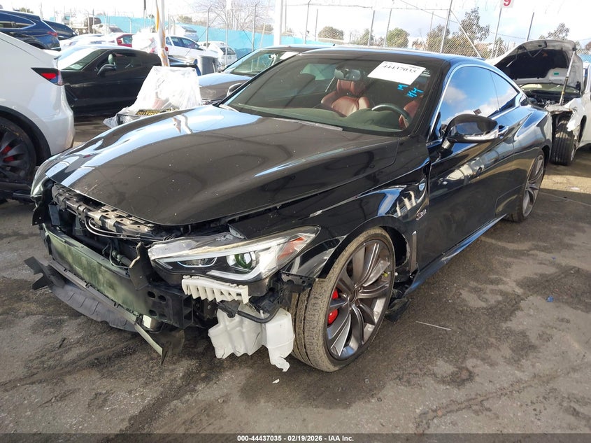 2018 Infiniti Q60 3.0T Red Sport 400