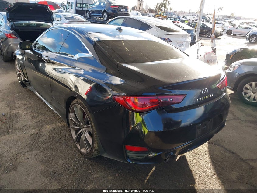 2018 Infiniti Q60 3.0T Red Sport 400
