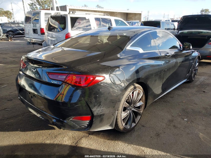 2018 Infiniti Q60 3.0T Red Sport 400
