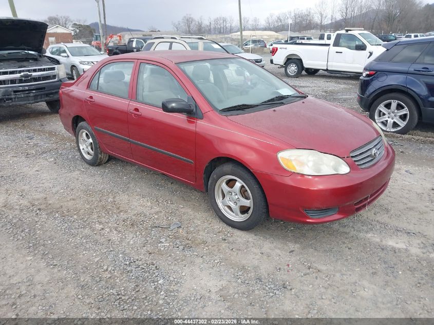 2003 Toyota Corolla Ce