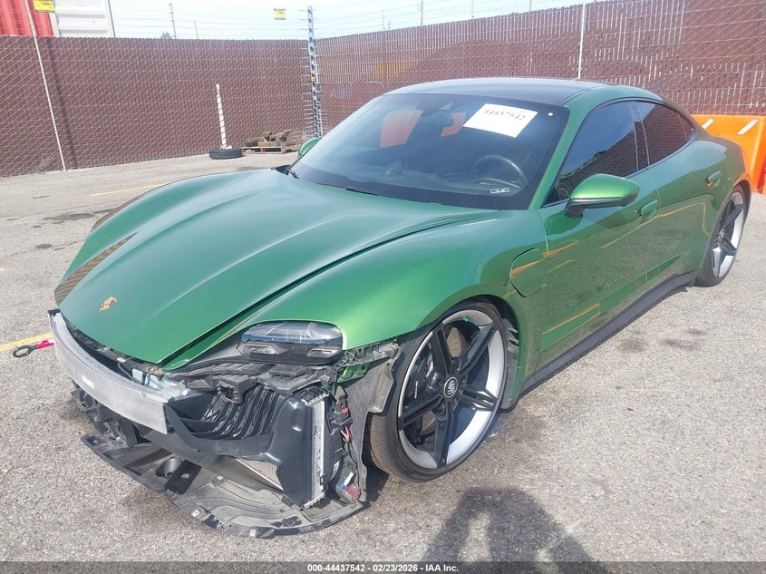 Vin: wp0ab2y1xlsa52545, lot: 44934182, porsche taycan 4s 20202