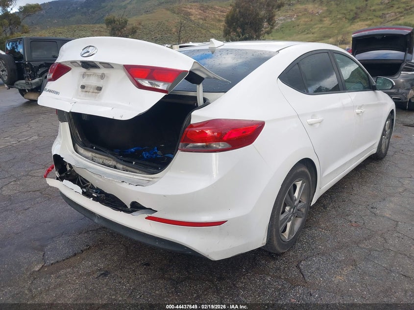 VIN 5NPD84LF8JH306823 2018 HYUNDAI ELANTRA VALUE EDITION