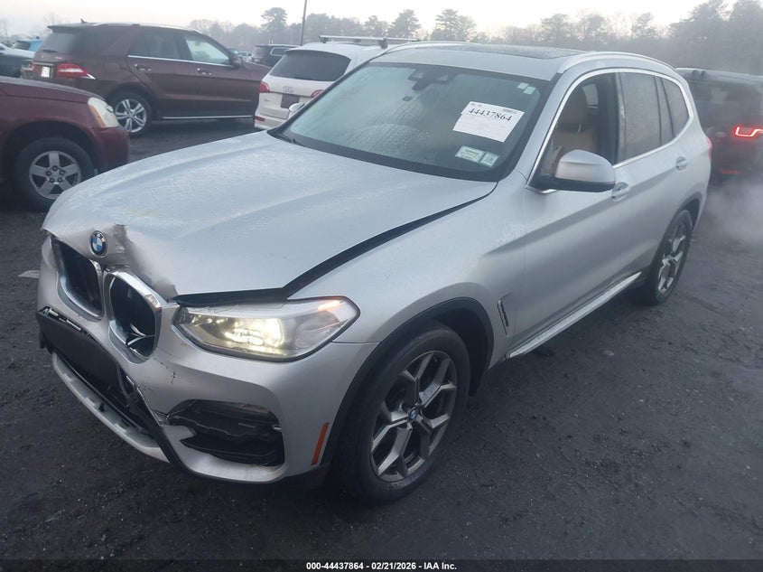 Vin: 5uxty5c08llt34423, lot: 44934504, bmw x3 xdrive30i 20202