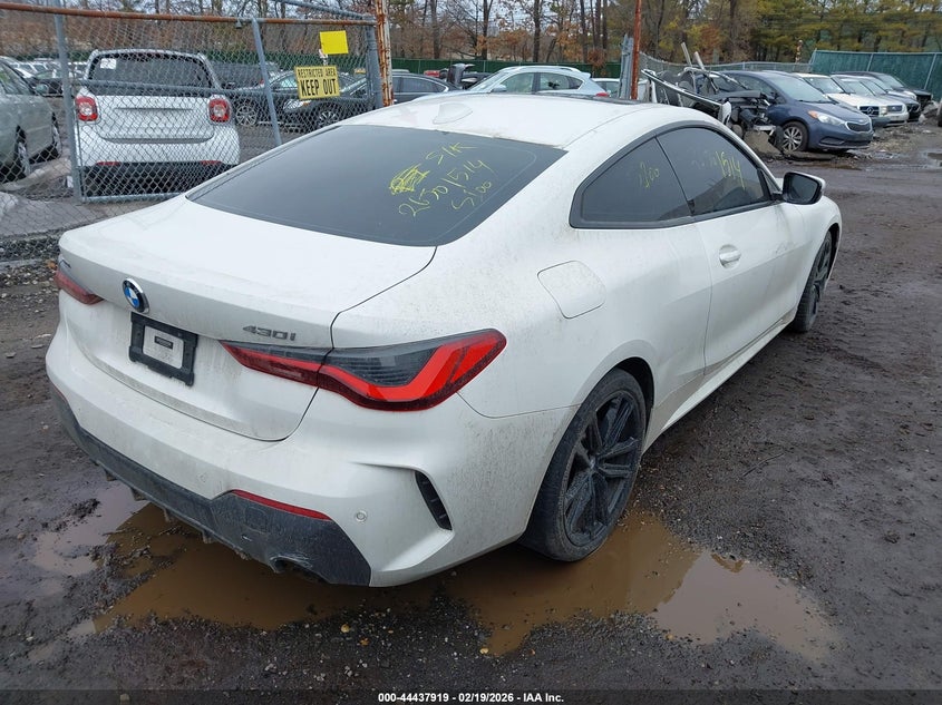 Vin: wba73ap02mcf59023, lot: 44934559, bmw 430i xdrive 20214
