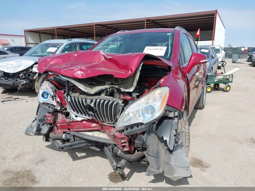 Vin: kl4cjasb5fb227223, lot: 44934686, buick encore 20152