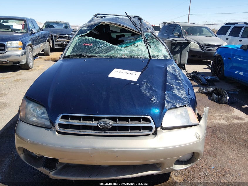 2000 Subaru Outback VIN: 4S3BH6656Y6629486 Lot: 44438065