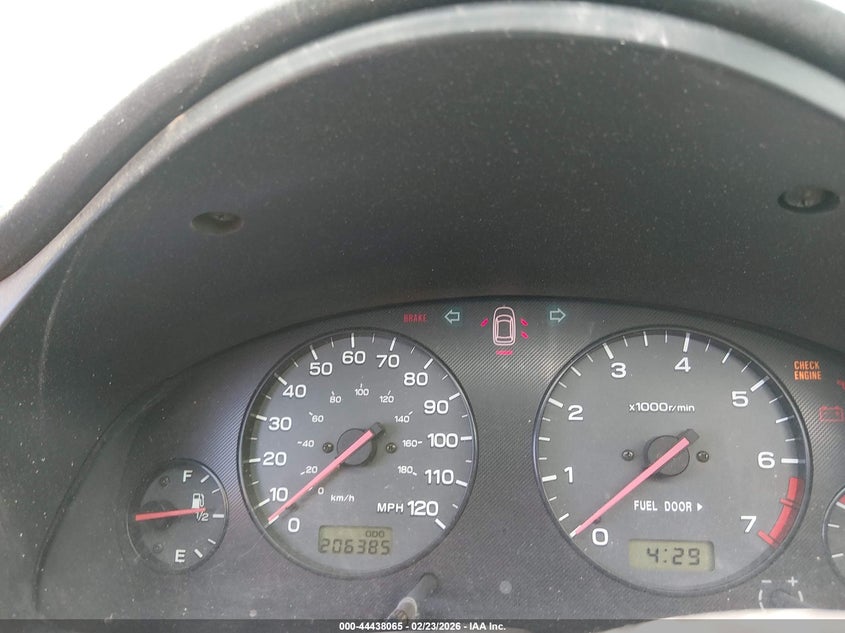 2000 Subaru Outback VIN: 4S3BH6656Y6629486 Lot: 44438065