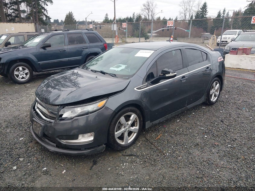 Vin: 1g1ra6e41du123865, lot: 44934749, chevrolet volt 20132