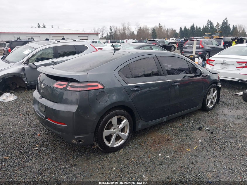 Vin: 1g1ra6e41du123865, lot: 44934749, chevrolet volt 20134