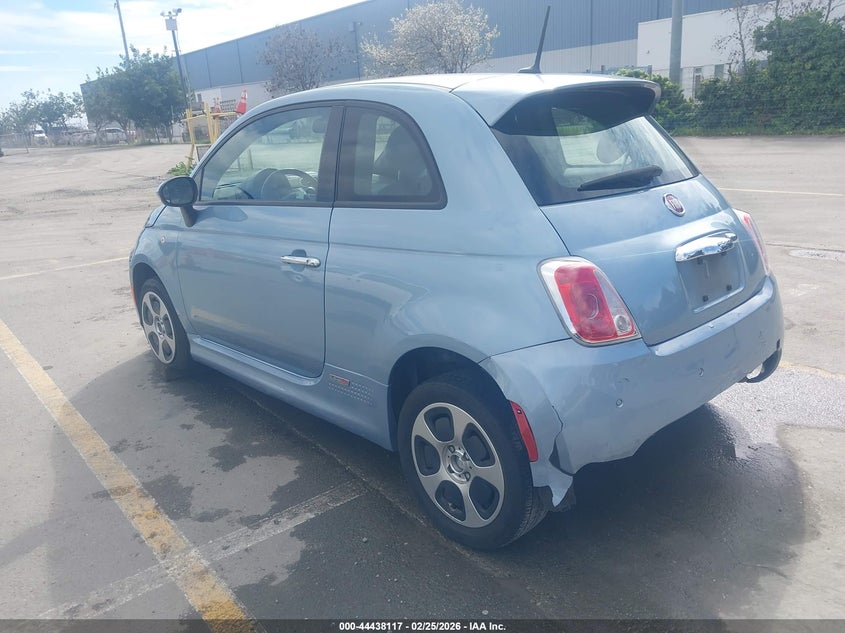 Vin: 3c3cffge0ft503074, lot: 44934757, fiat 500e battery electric 20153