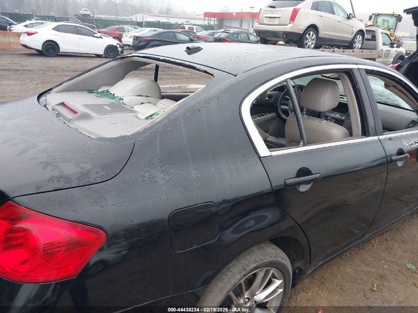 2011 Infiniti G37X VIN: JN1CV6AR5BM351693 Lot: 44438234