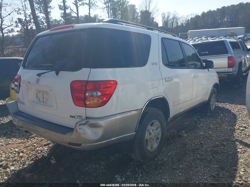 2002 Toyota Sequoia Sr5 V8