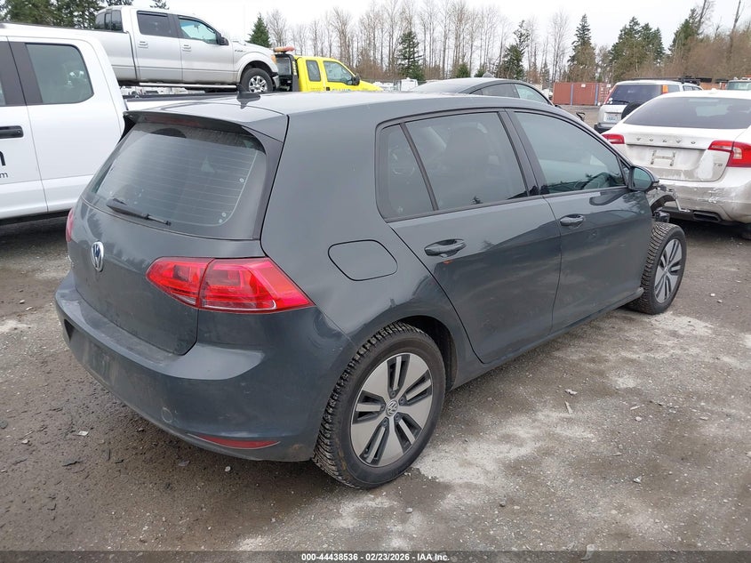 2016 Volkswagen E-Golf Se