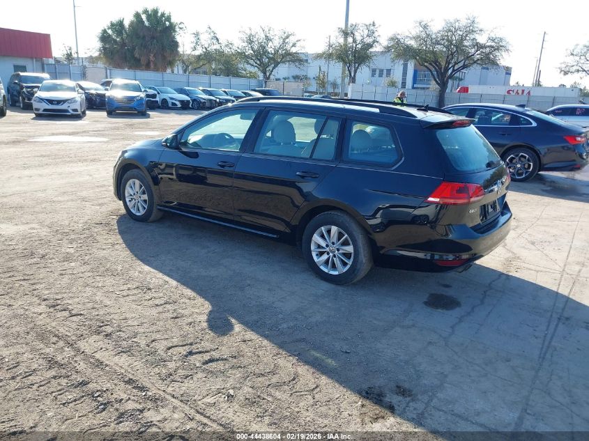 2016 Volkswagen Golf Sportwagen Tsi S 4-Door