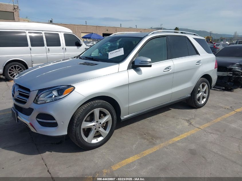 2016 Mercedes-Benz Gle 350 4Matic