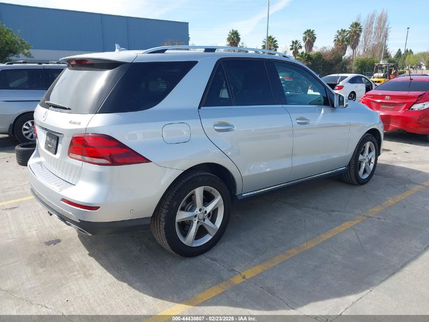 2016 Mercedes-Benz Gle 350 4Matic