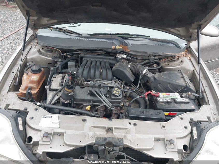 2002 Mercury Sable Gs VIN: 1MEFM58UX2G623802 Lot: 44438611