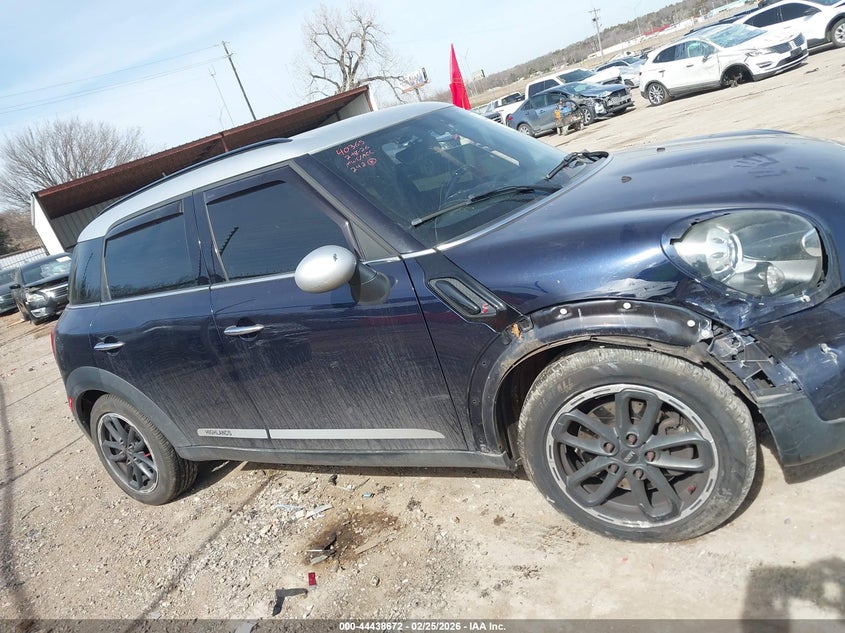 2016 Mini Countryman Cooper S VIN: WMWZC3C59GWT10997 Lot: 44438672