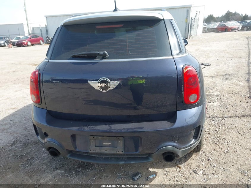 2016 Mini Countryman Cooper S VIN: WMWZC3C59GWT10997 Lot: 44438672