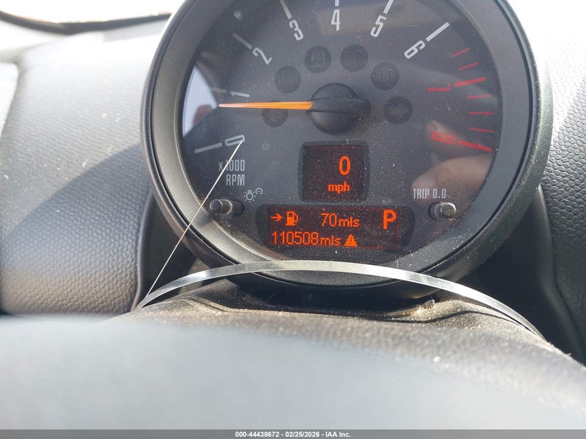 2016 Mini Countryman Cooper S VIN: WMWZC3C59GWT10997 Lot: 44438672