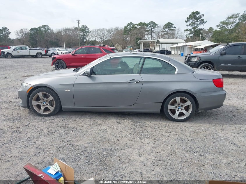 2012 BMW 3 series 3.0 335I grey Lot 111044438700 Vin WBADX7C54CE745481