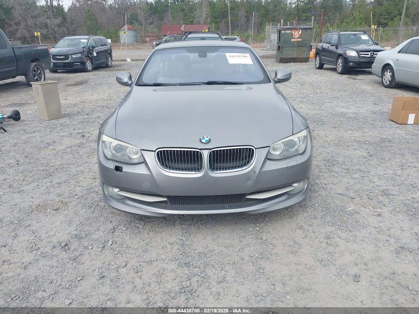 2012 BMW 3 series 3.0 335I grey Lot 111044438700 Vin WBADX7C54CE745481