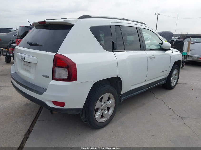 Vin: 1c4njceb1hd182732, lot: 44935546, jeep compass latitude fwd 20174
