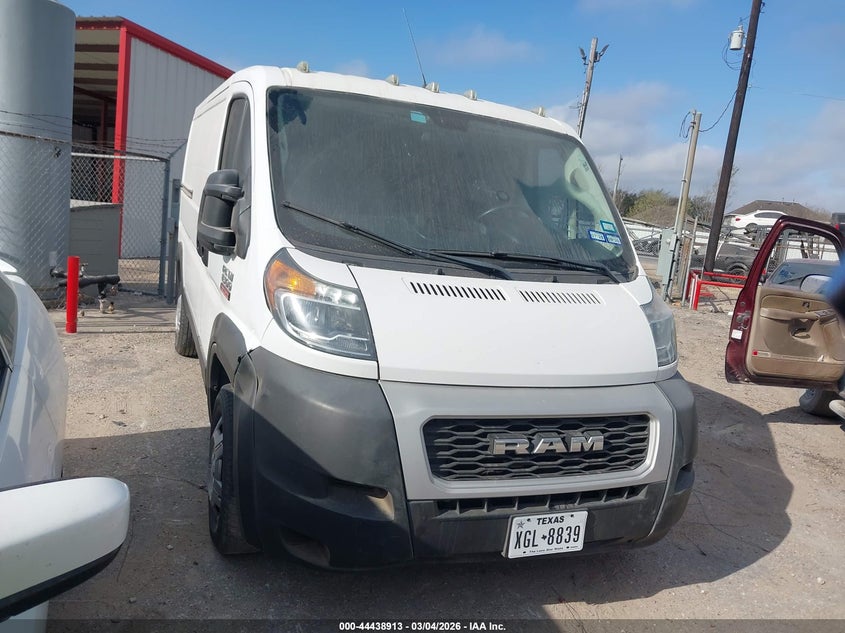 Vin: 3c6trvag7ke559493, lot: 44935566, ram promaster 1500 low roof 136 wb 2019 img_1