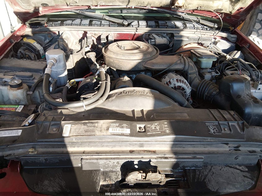 1995 GMC Sonoma VIN: 1GTDT19Z2SK524323 Lot: 44438920