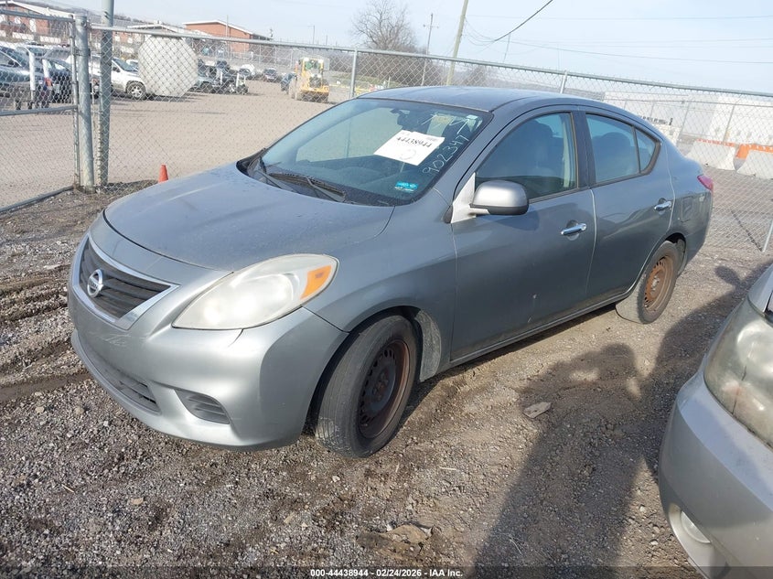 Vin: 3n1cn7ap3cl902347, lot: 44935597, nissan versa 1.6 sv 20122