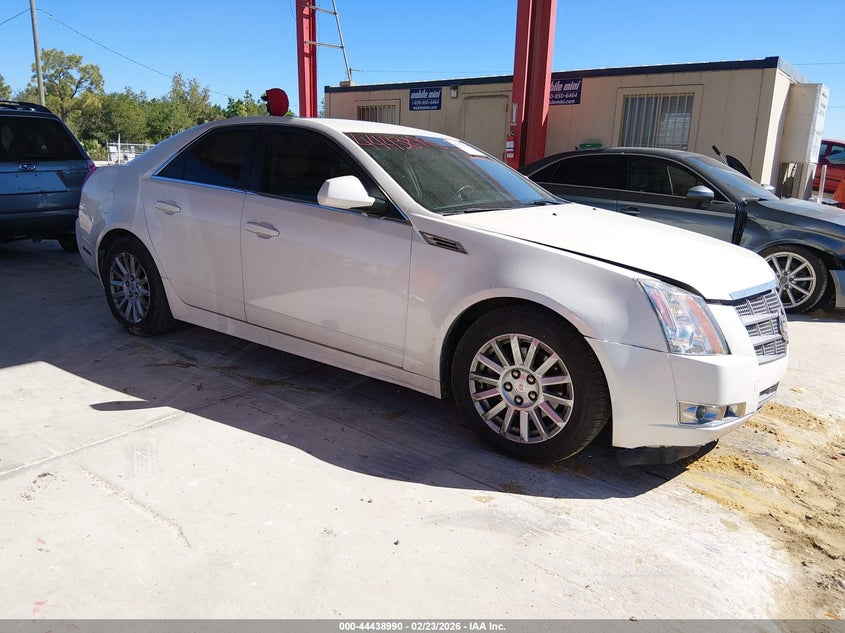 2012 Cadillac Cts 3.0 Cts Luxury white Lot 111044438990 Vin 1G6DE5E58C0103906