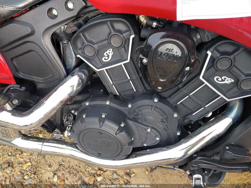 VIN 56KMSA117J3133020 2018 INDIAN MOTORCYCLE CO. SCOUT SIXTY/ABS