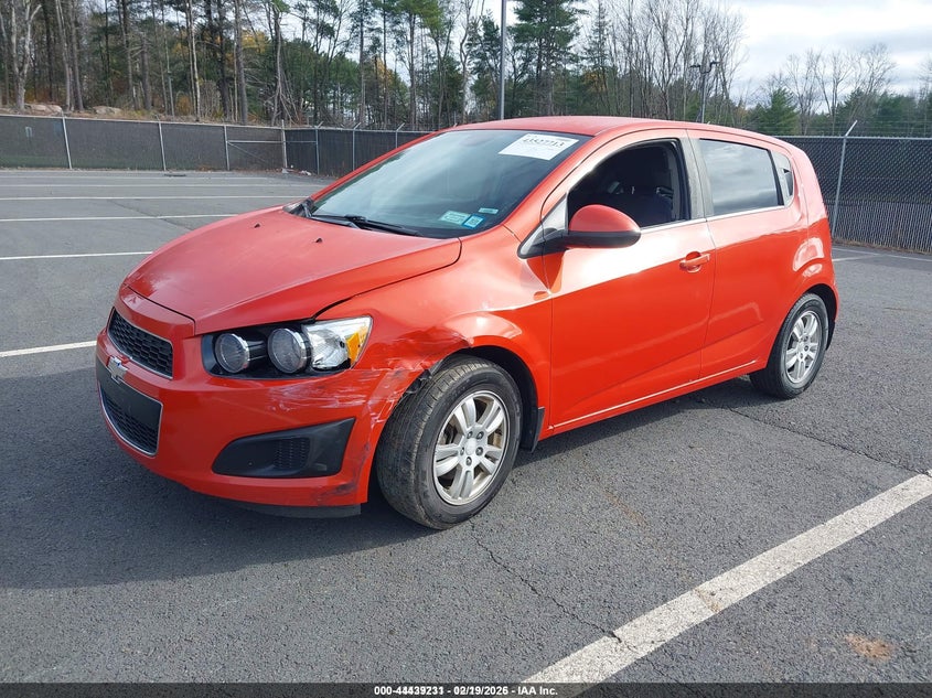 2013 Chevrolet Sonic Lt Manual