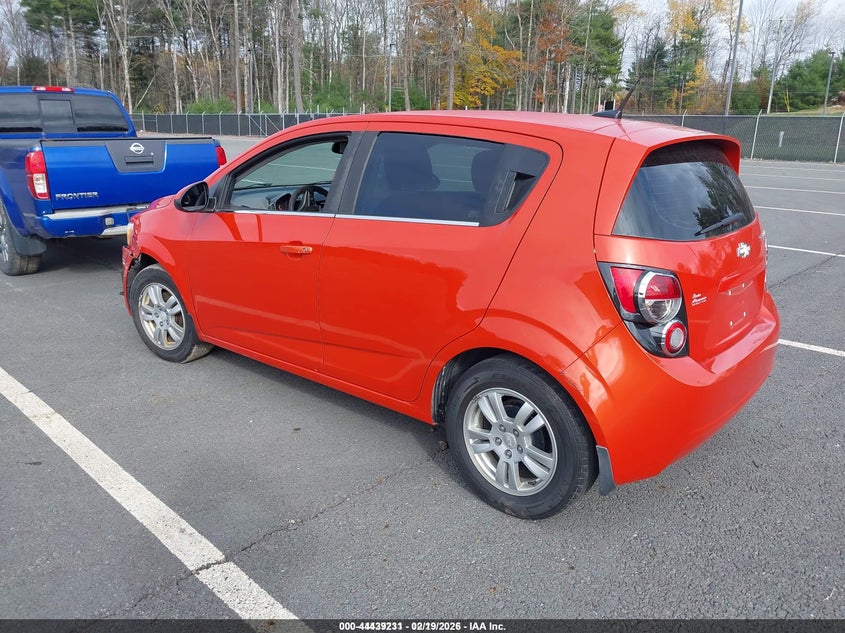 2013 Chevrolet Sonic Lt Manual