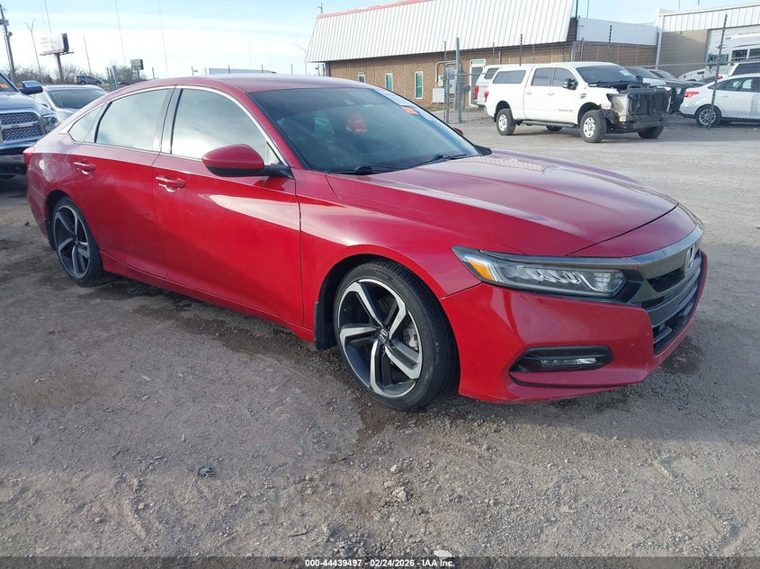 1HGCV1F31JA160102 2018 Honda Accord Sport auction photo 1