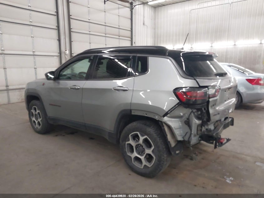 2022 Jeep Compass 2.4 Trailhawk 4X4 grey Lot 111044439920 Vin 3C4NJDDB3NT133173