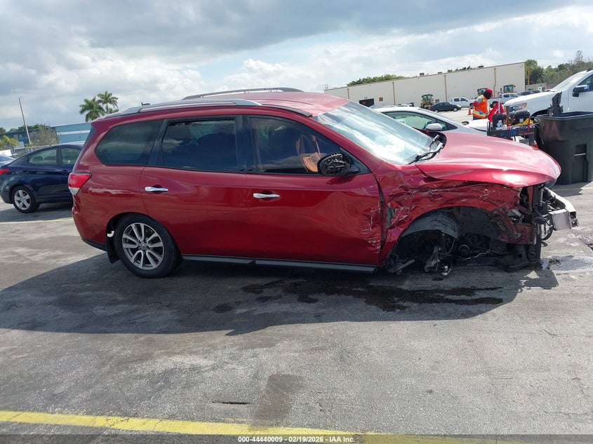 2015 NISSAN PATHFINDER SPORT UTILITY VEHICLE 3.5L V-6 DOHC, VVT, 260HP