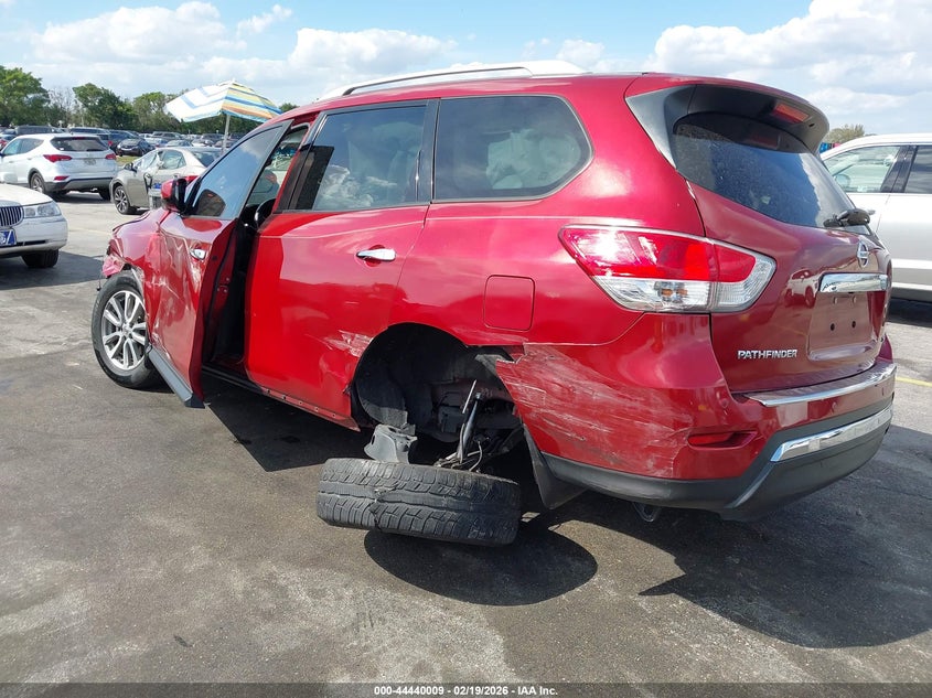 2015 NISSAN PATHFINDER SPORT UTILITY VEHICLE 3.5L V-6 DOHC, VVT, 260HP