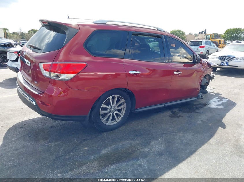 2015 NISSAN PATHFINDER SPORT UTILITY VEHICLE 3.5L V-6 DOHC, VVT, 260HP