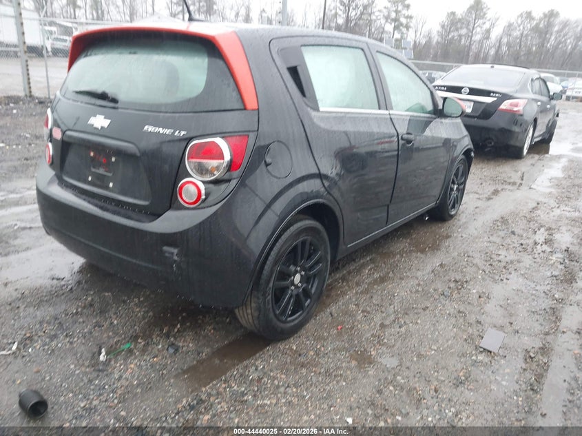 2013 Chevrolet Sonic Lt Manual