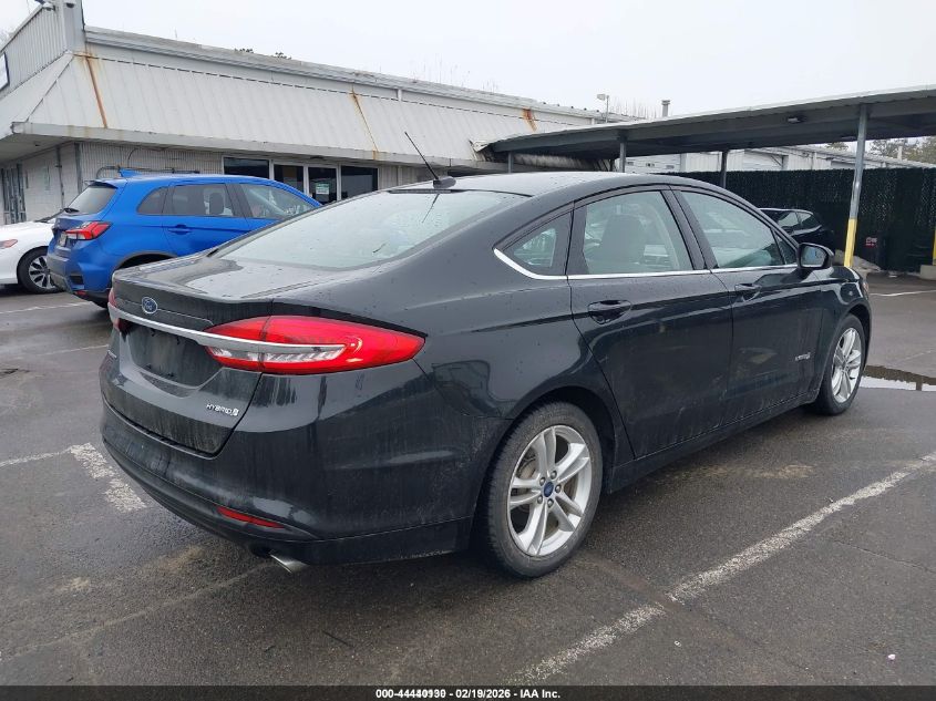 2018 Ford Fusion Hybrid S